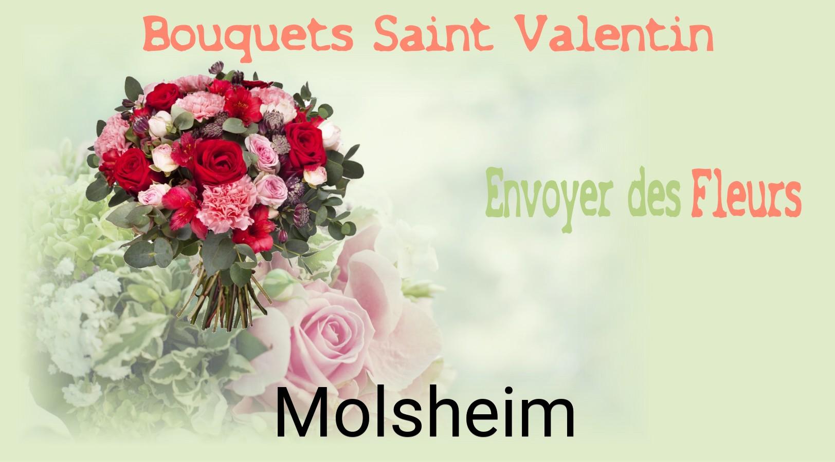 Roses de Saint-Valentin livrées à Molsheim